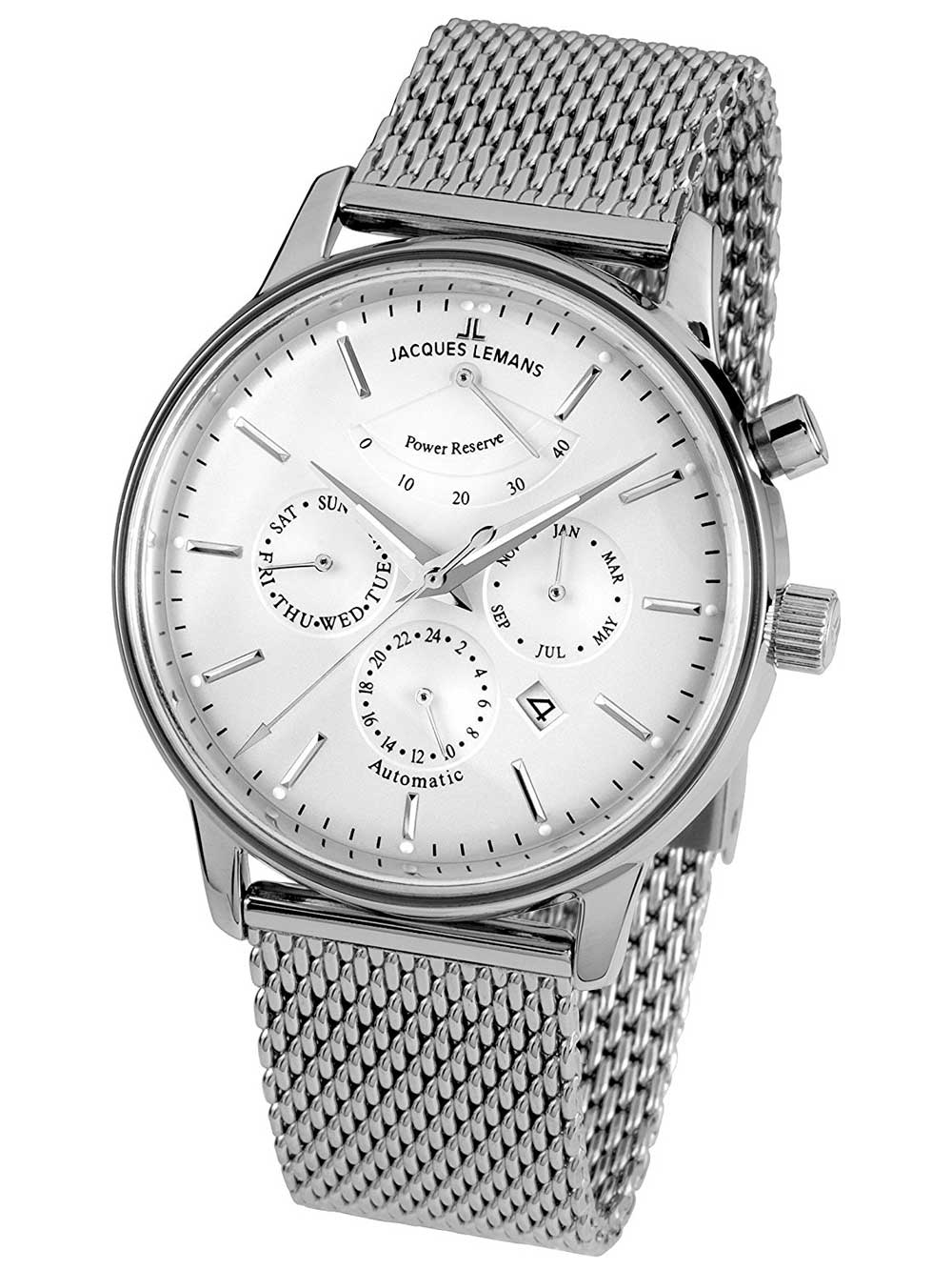 

Часы Jacques Lemans N-211C Retro Classic Herren Automatik 44mm 5ATM