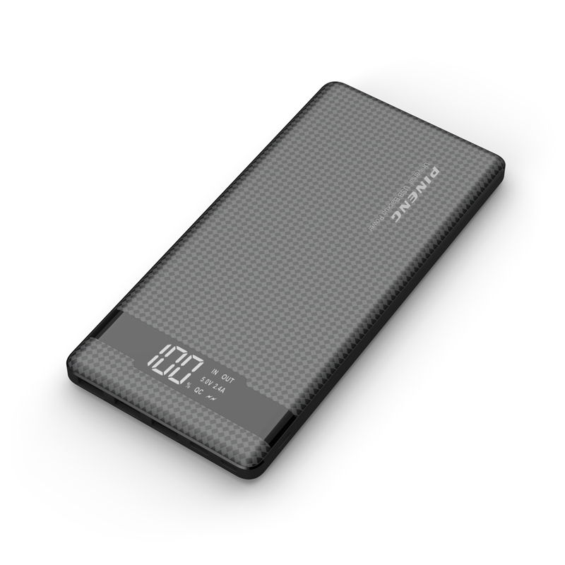 

Внешний аккумулятор Power Bank Pineng PN-962 20000 mAh 3 Input & 3 Output Quick Charge 3.0 Black