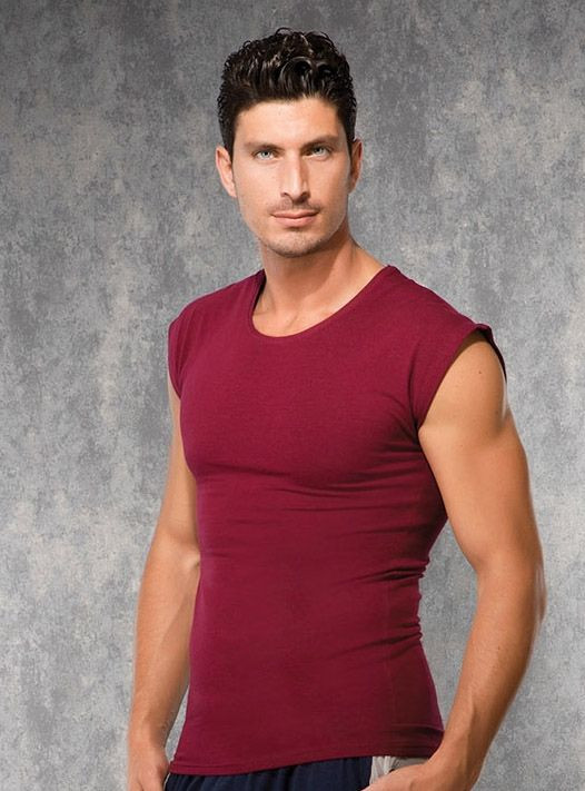 

Майка мужская Doreanse 2233 бордовая размер 2XL