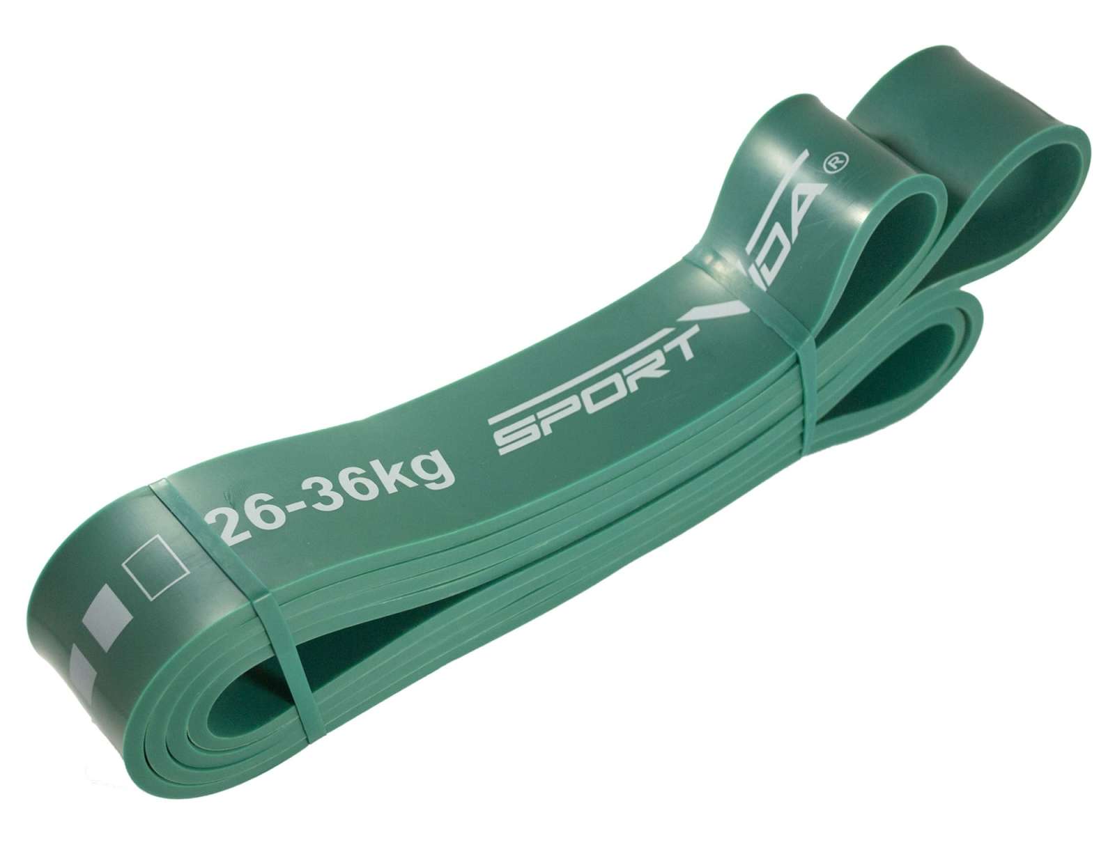 

Эспандер-петля резина для фитнеса и спорта SportVida Power Band SV-HK0192 44 мм 26-36 кг бирюзовый PPU-227097