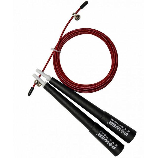 

Скоростная скакалка Ultra Speed Rope Power System-4033 Red красная PPU-190306