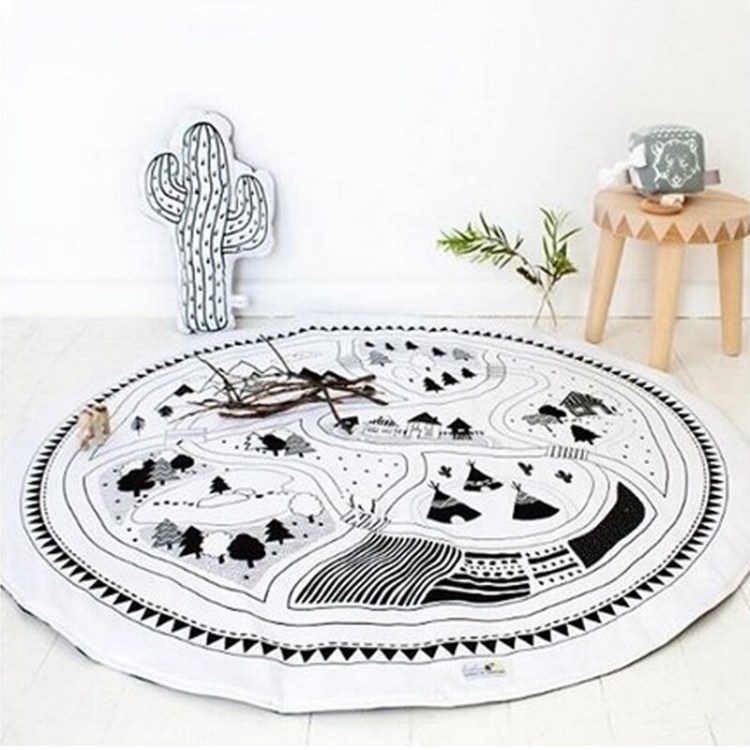 

Одеяло коврик Blanket kids в детскую комнату Вигвамы PPU-218607