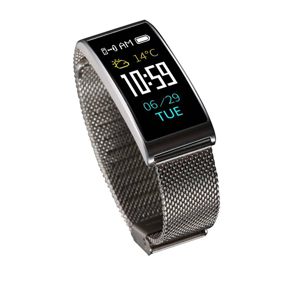 Фитнес-браслет Smartix smart band MioBand X3 тонометр серебряный ...