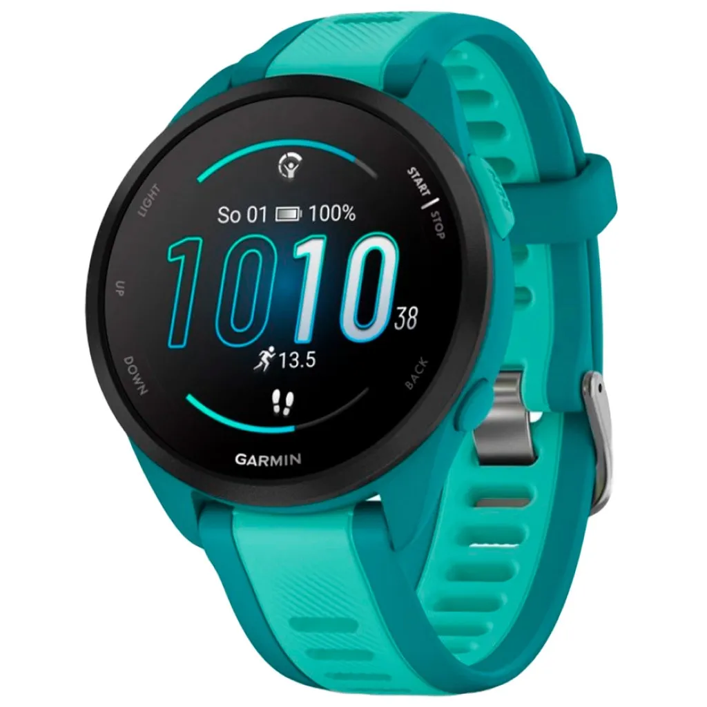 Смарт-часы Garmin Forerunner 165 Music Turquoise/Aqua (010-02863