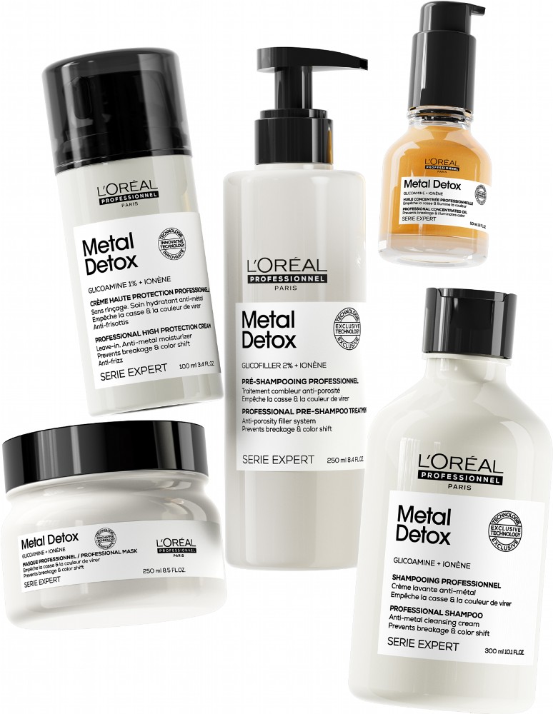 Професійна маска L'Oreal Professionnel Serie Expert Metal Detox Mask Для зменшення ламкості всіх типів волосся та небажаної зміни кольору 250 мл (30160606) — фото 12