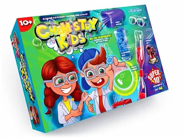 

Безопасные опыты «CHEMISTRY KIDS» DANKO TOYS (CHK-01-02U)