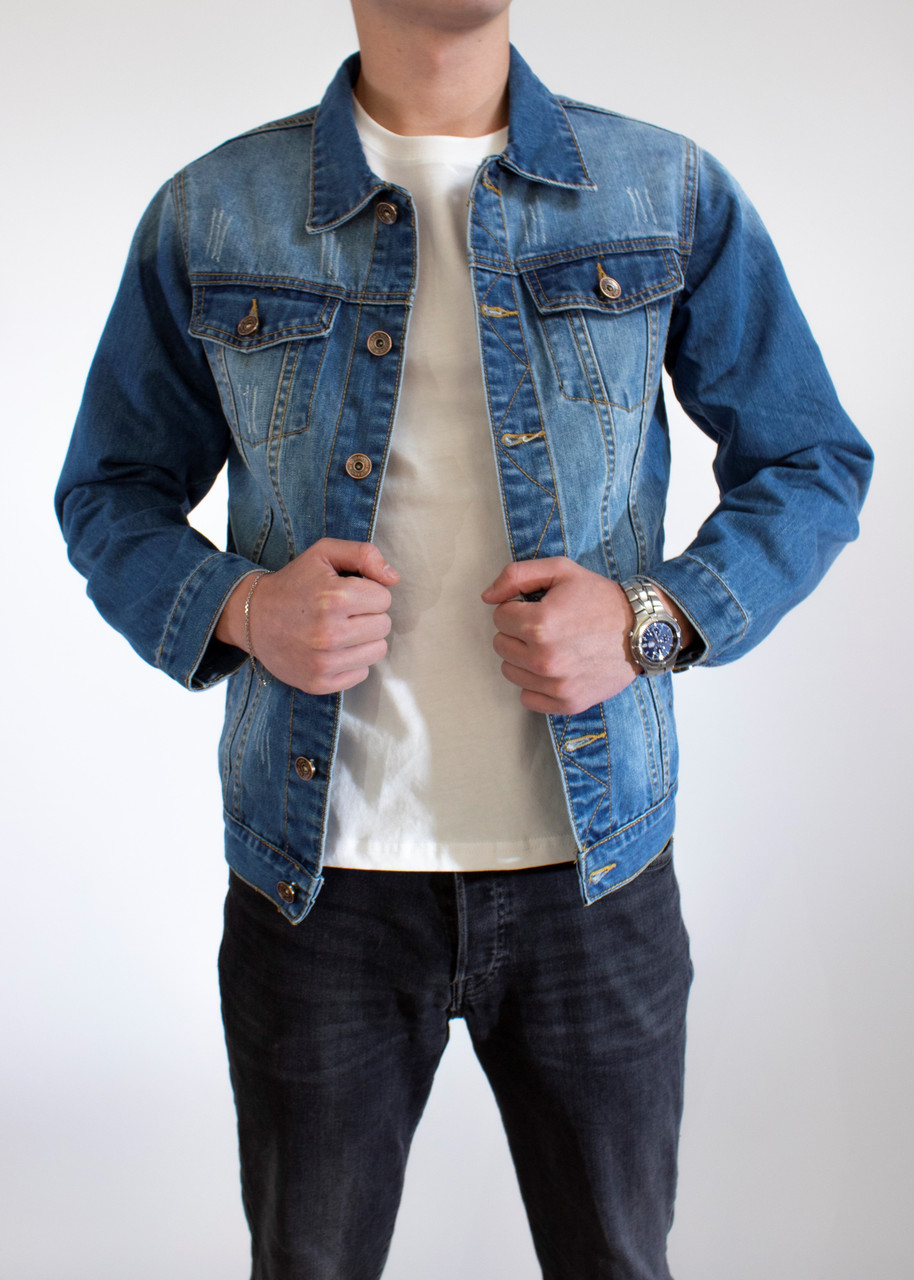 

Мужская джинсовая куртка Cherokee Light Blue S