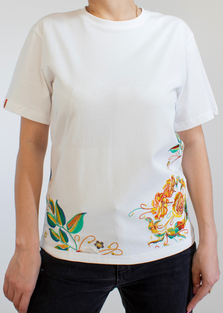 

Женская Футболка Light Blossom White M