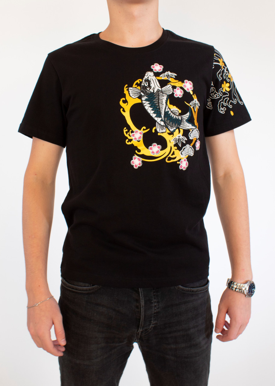 

Мужская Футболка Heady Waves Black L