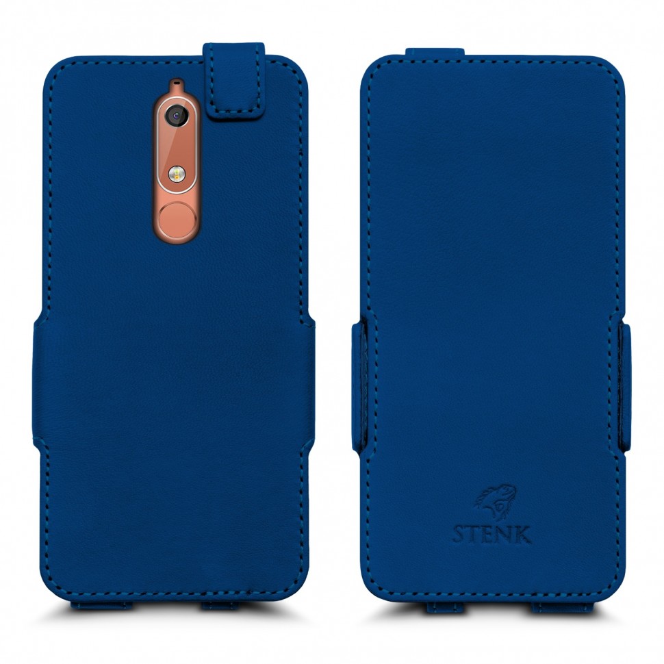 

Чехол флип Stenk Prime для Nokia 5.1 Синий