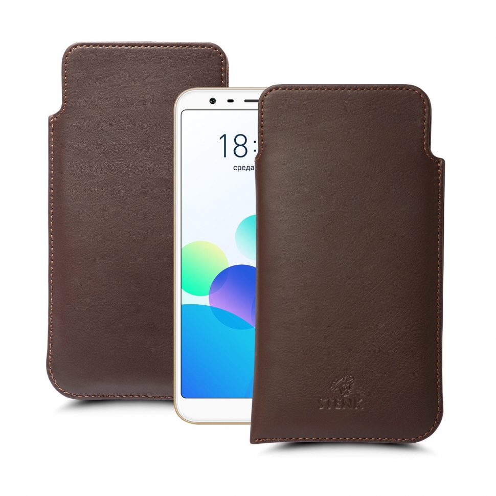 

Футляр Stenk Elegance для Meizu M8c Коричневый