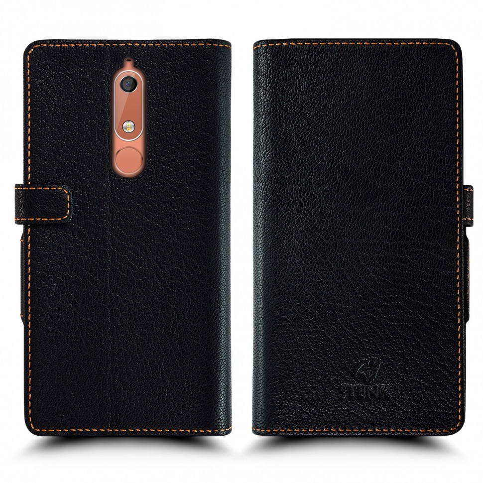

Чехол книжка Stenk Wallet для Nokia 5.1 Чёрный