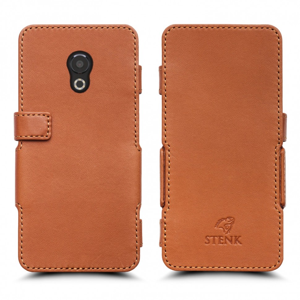 

Чехол книжка Stenk Prime для Meizu 15 Lite Camel