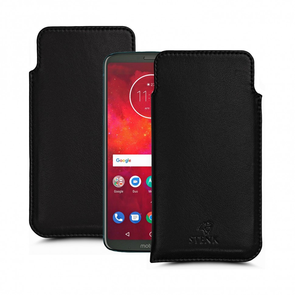 

Футляр Stenk Elegance для Motorola Moto Z3 Play Чёрный