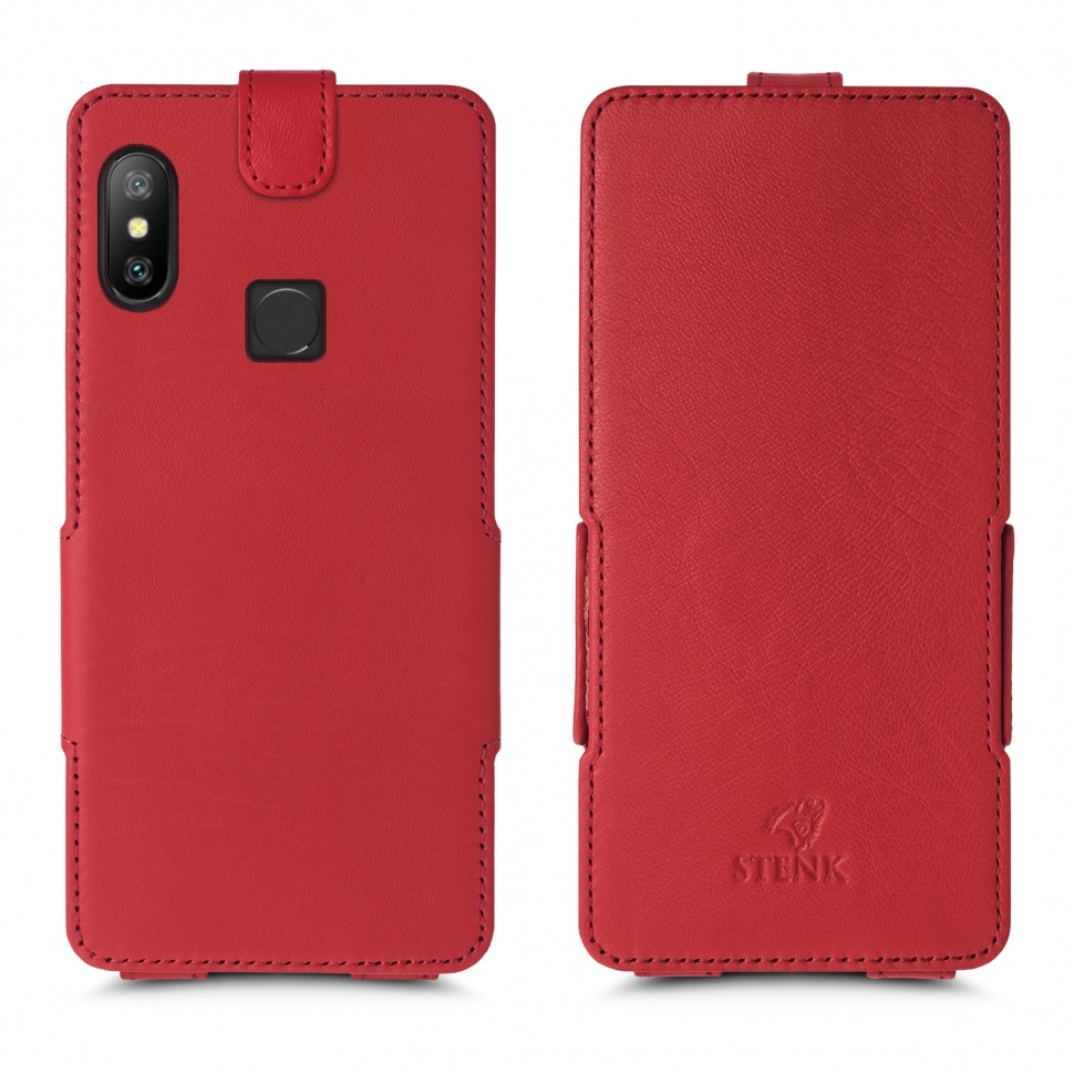 

Чехол флип Stenk Prime для Xiaomi Redmi 6 Pro Красный