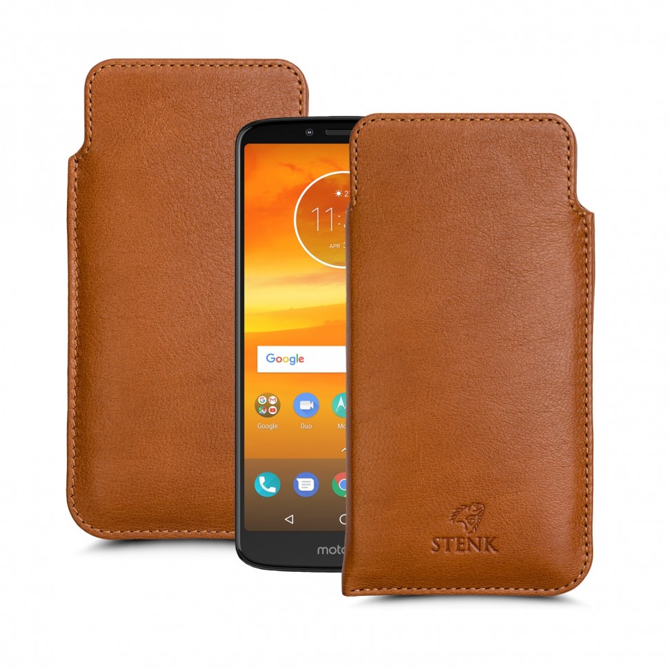 

Футляр Stenk Elegance для Motorola Moto E5 Plus Camel