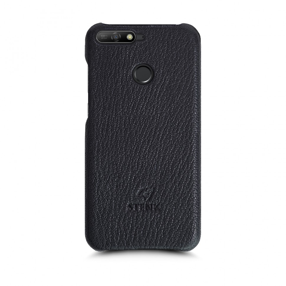 

Кожаная накладка Stenk Cover для Huawei Y6 Prime (2018) Черный