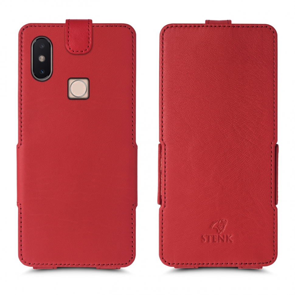 

Чехол флип Stenk Prime для Xiaomi Mi 8 SE Красный
