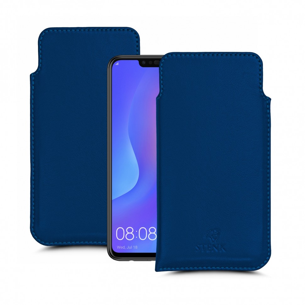 

Футляр Stenk Elegance для Huawei P Smart Plus Синий