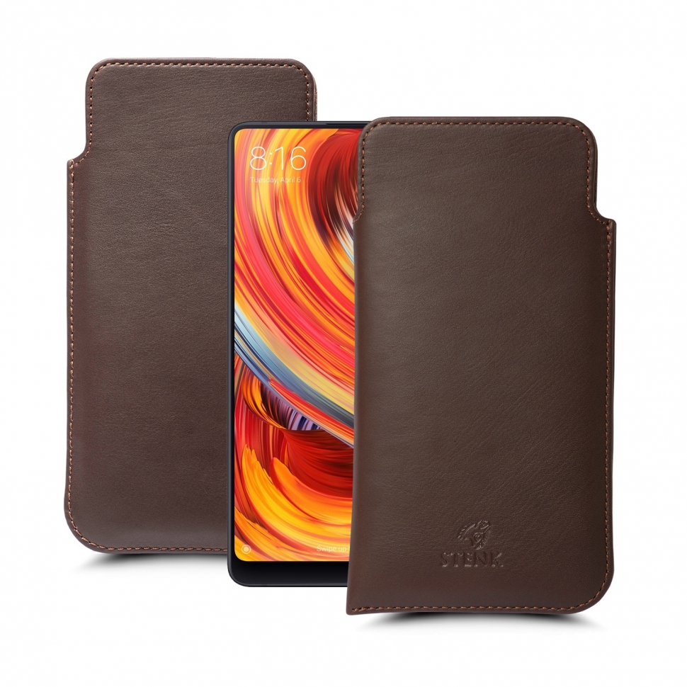 

Футляр Stenk Elegance для Xiaomi Mi Mix 2 Коричневый