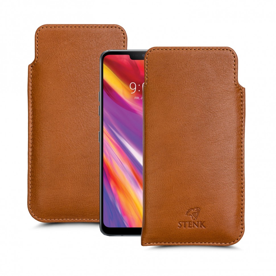 

Футляр Stenk Elegance для LG G7 ThinQ Camel