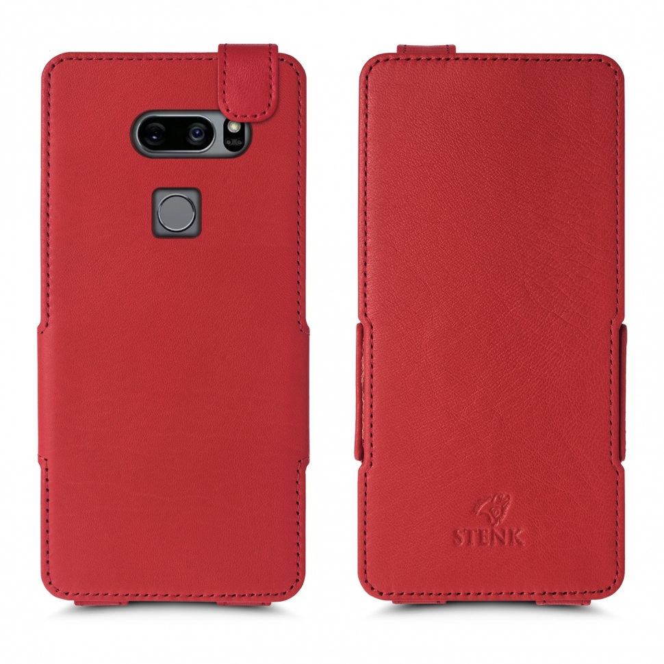 

Чехол флип Stenk Prime для LG V35 ThinQ Красный