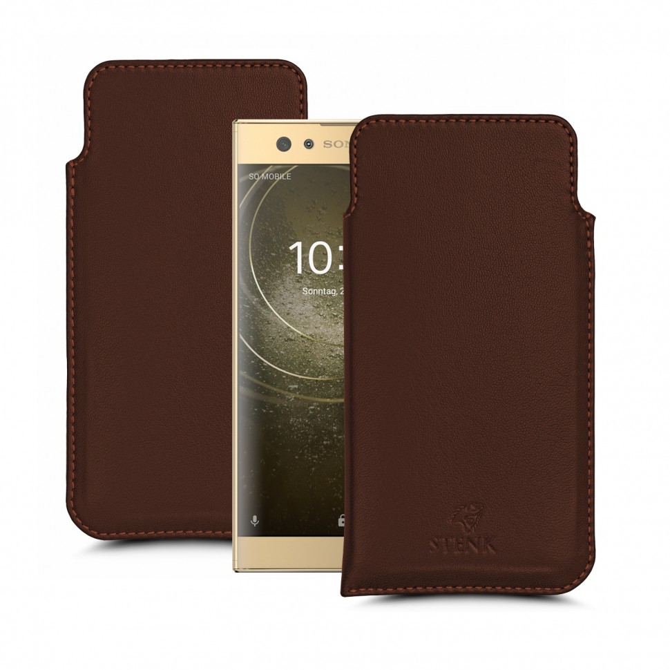 

Футляр Stenk Elegance для Sony Xperia XA2 Ultra Коричневый