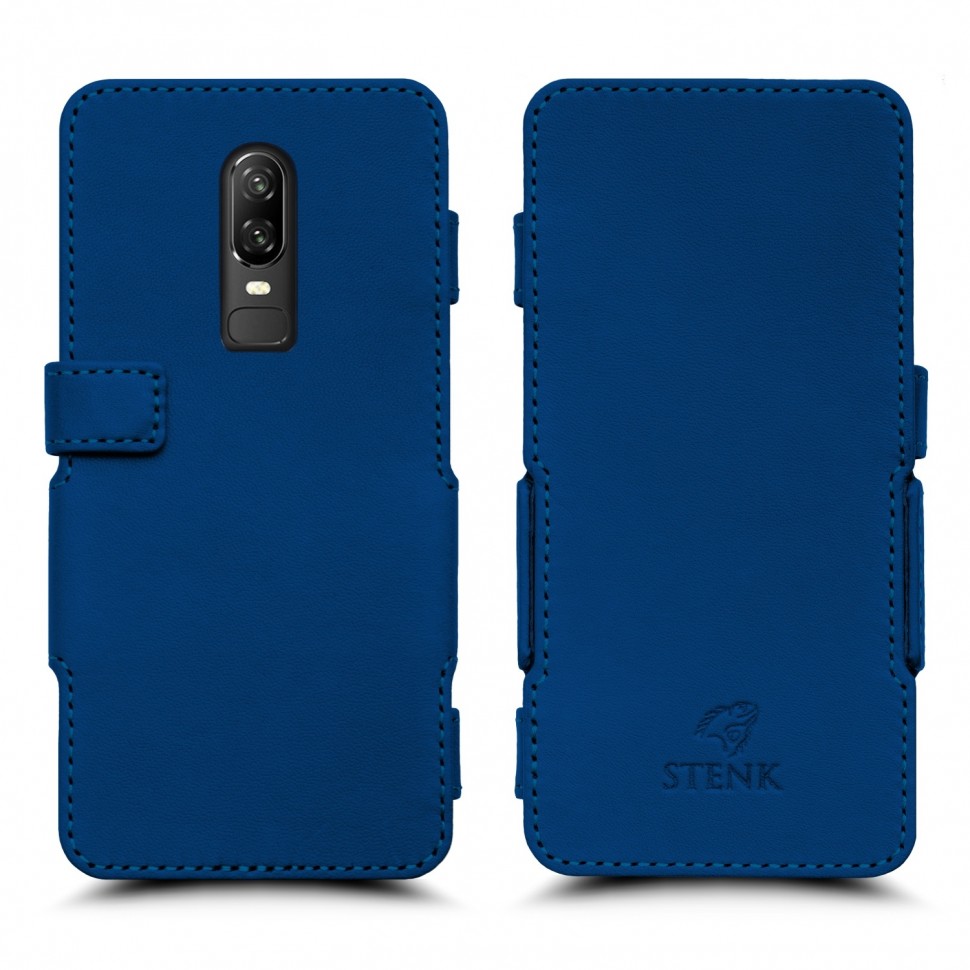 

Чехол книжка Stenk Prime для OnePlus 6 Синий