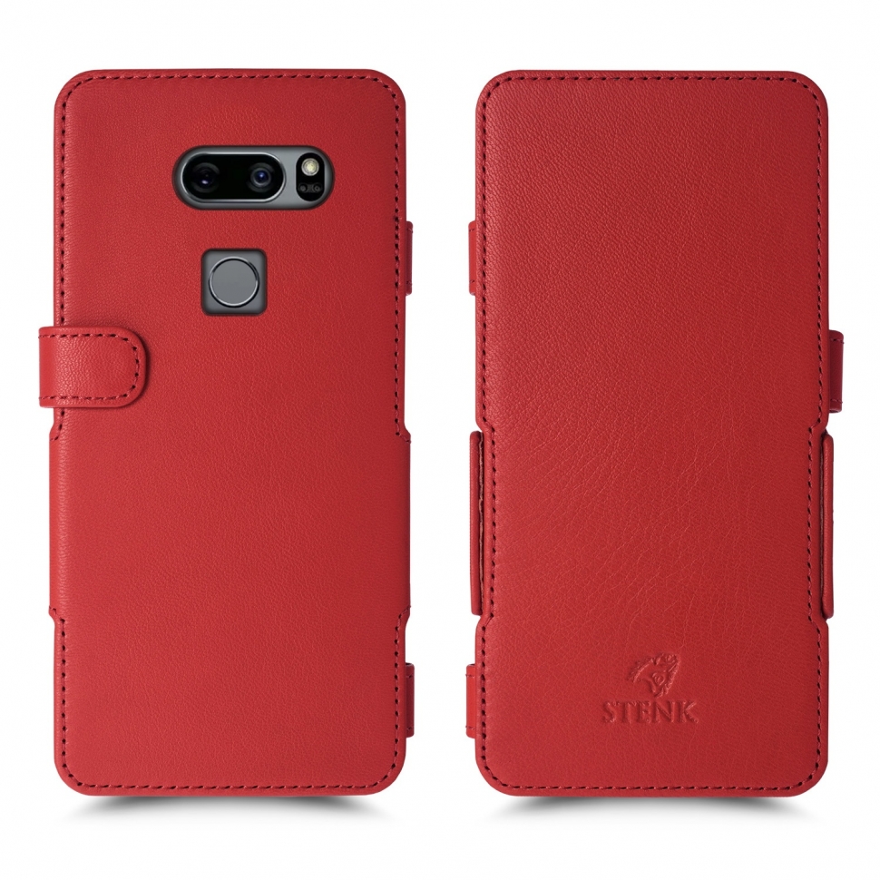 

Чехол книжка Stenk Prime для LG V35 ThinQ Красный
