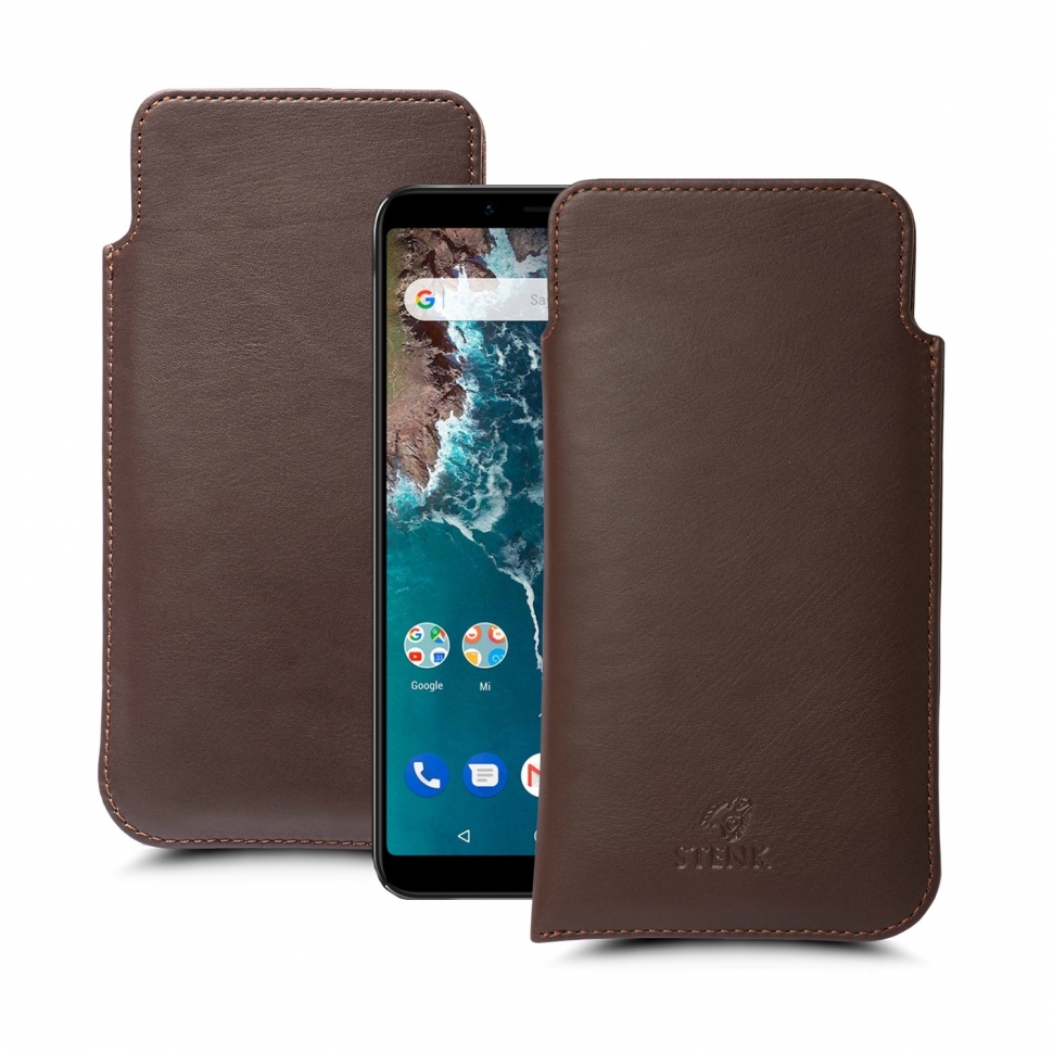 

Футляр Stenk Elegance для Xiaomi Mi A2 Коричневый