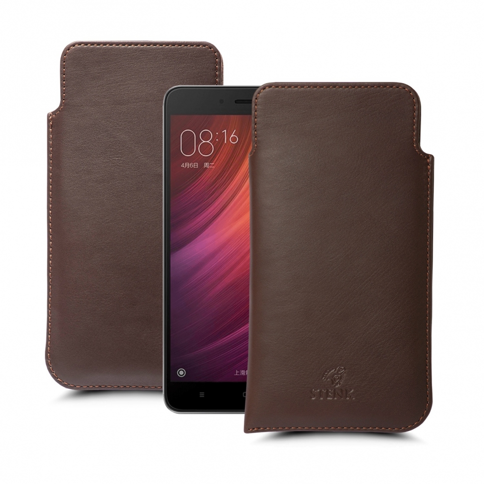 

Футляр Stenk Elegance для Xiaomi Redmi Note 4X Коричневый