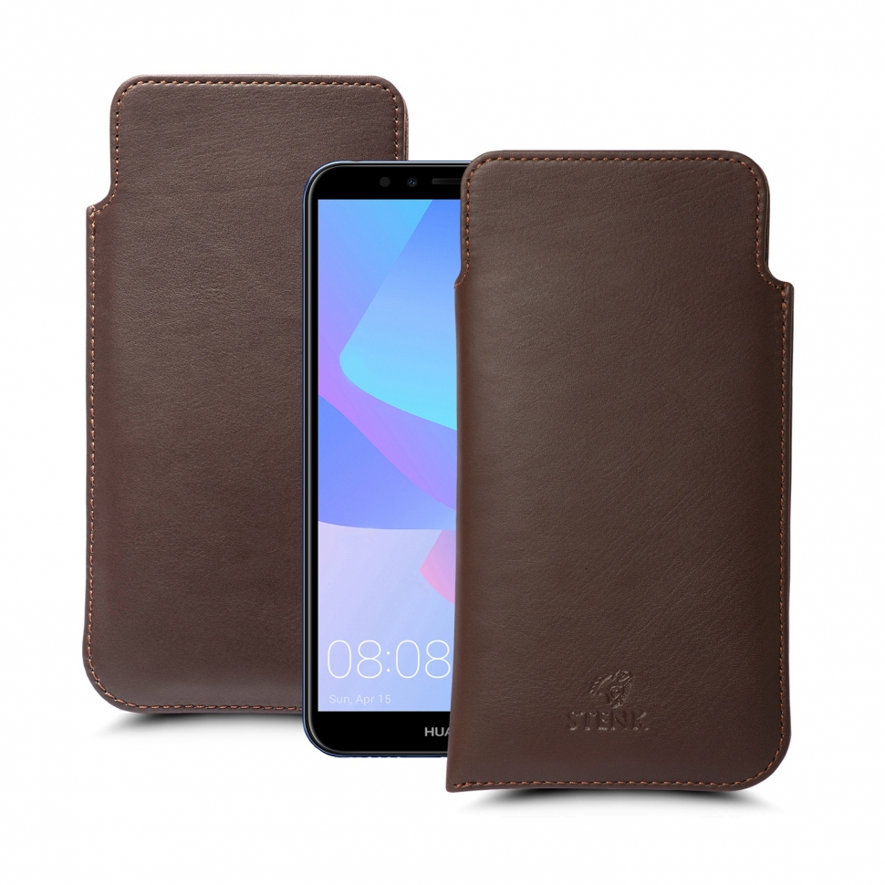 

Футляр Stenk Elegance для Huawei Y6 Prime (2018) Коричневый