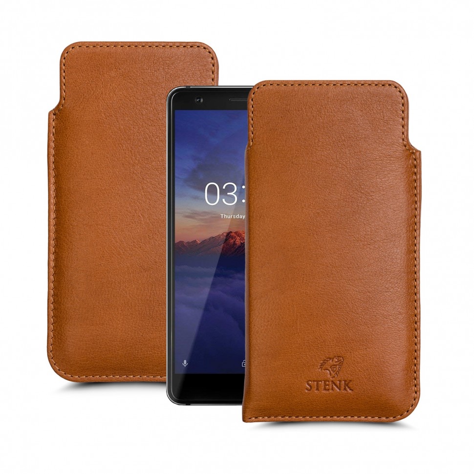 

Футляр Stenk Elegance для Nokia 3.1 Camel