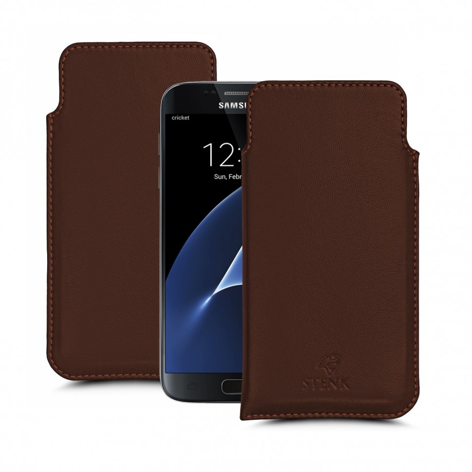 

Футляр Stenk Elegance для Samsung Galaxy S7 Коричневый