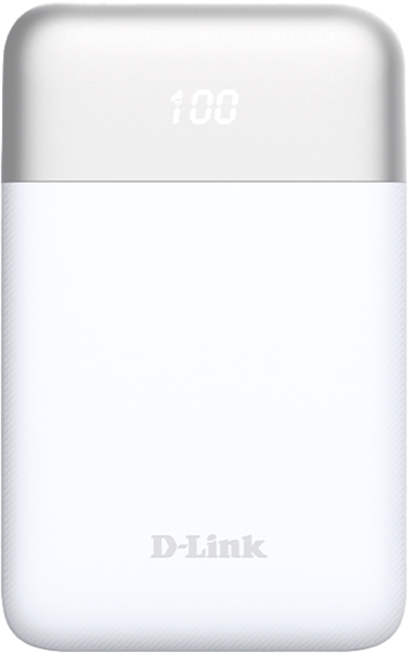 фото Зовнішній акумулятор (павербанк) D-Link 10000mAh White (DPP-101)