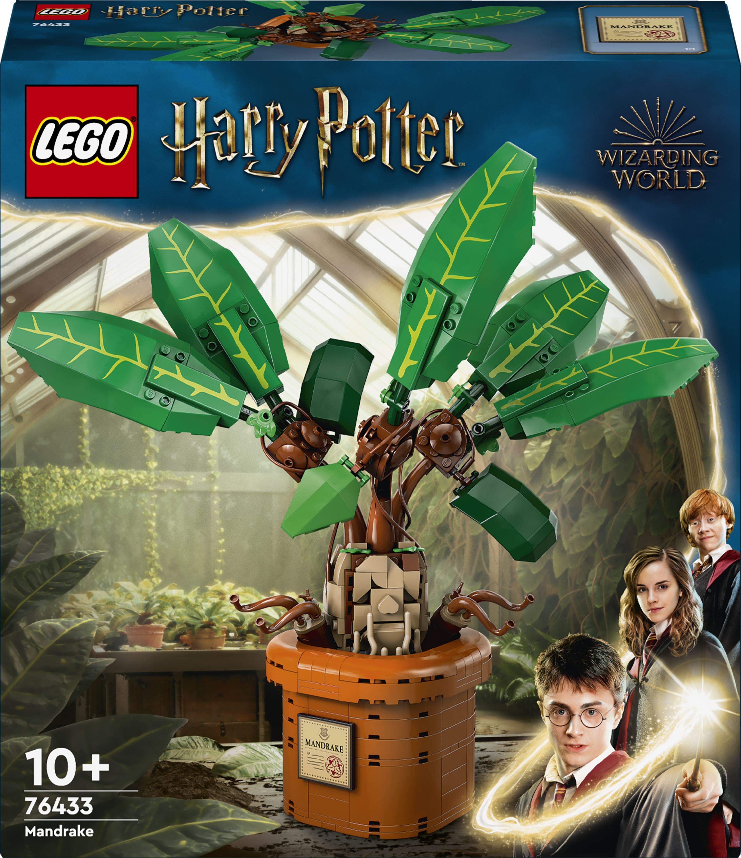 Zestaw klocków LEGO Harry Potter Mandragora 579 elementów (76433)