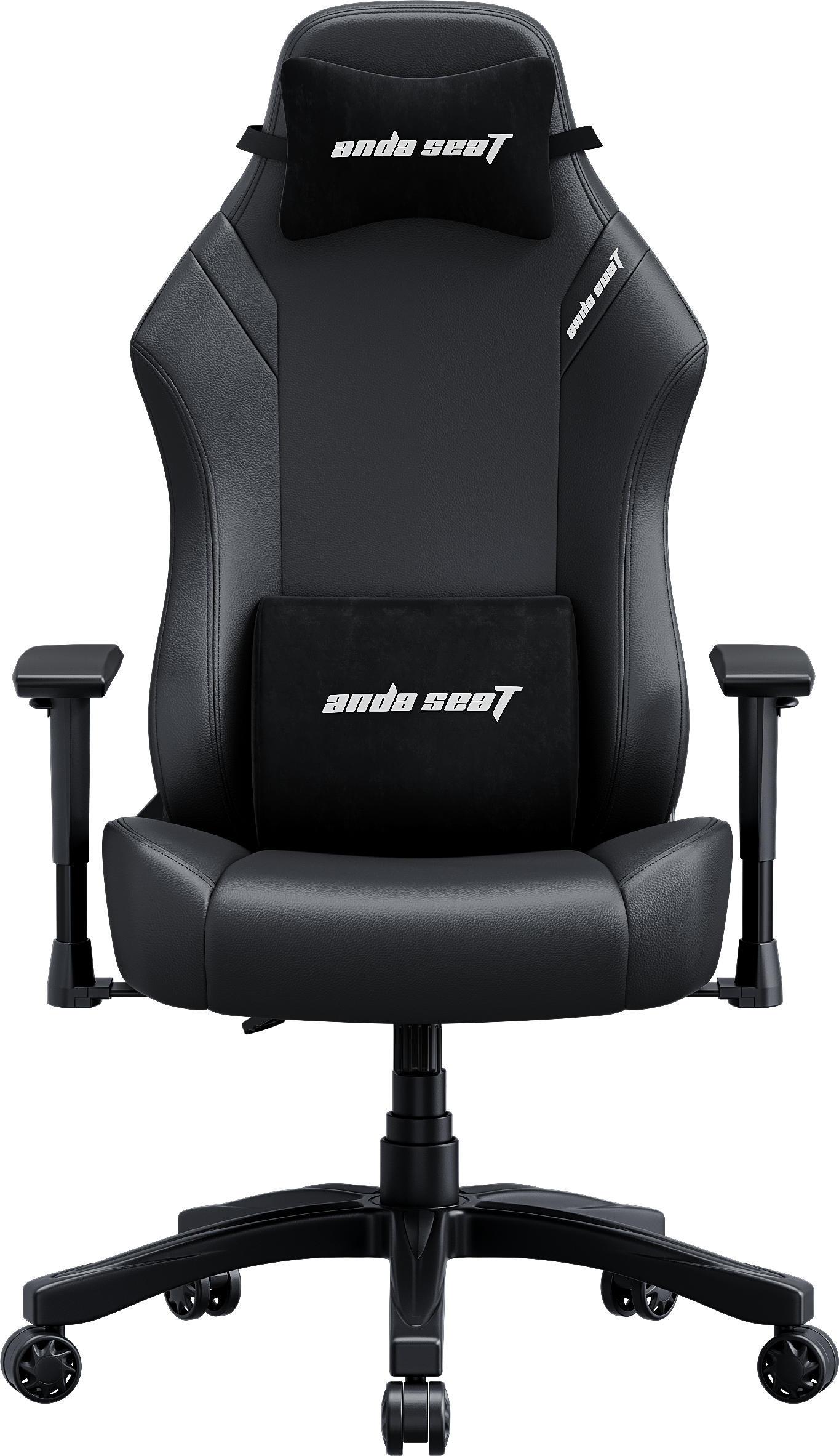 Кресло геймерское игровое Anda Seat Luna Size L до 100 кг Black