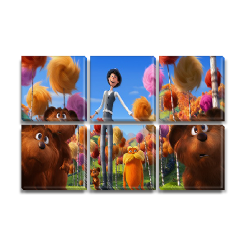 

Модульная картина Декоинт Детские 52x80см. ПВХ ткань