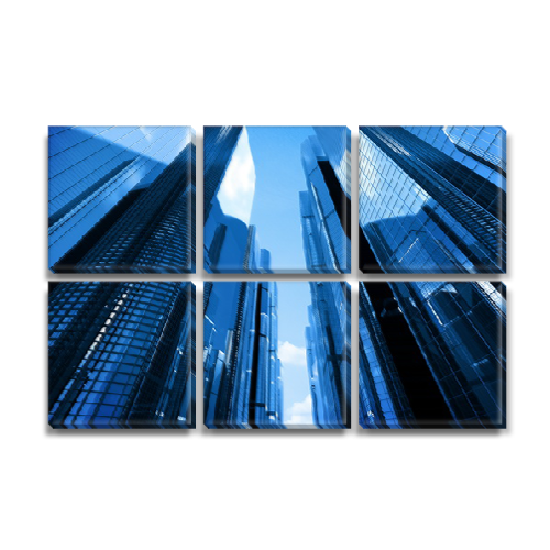

Модульная картина Декоинт Город 62x95см. ПВХ ткань