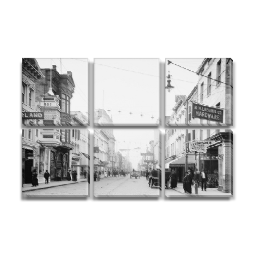 

Модульная картина Декоинт Город 62x95см. ПВХ ткань