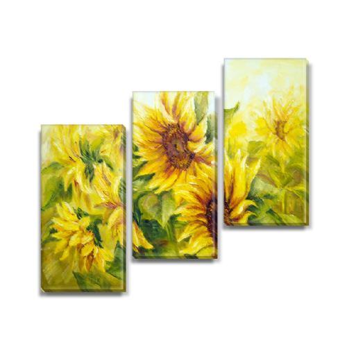 

Модульная картина Декоинт Живопись 100x110см. ПВХ ткань