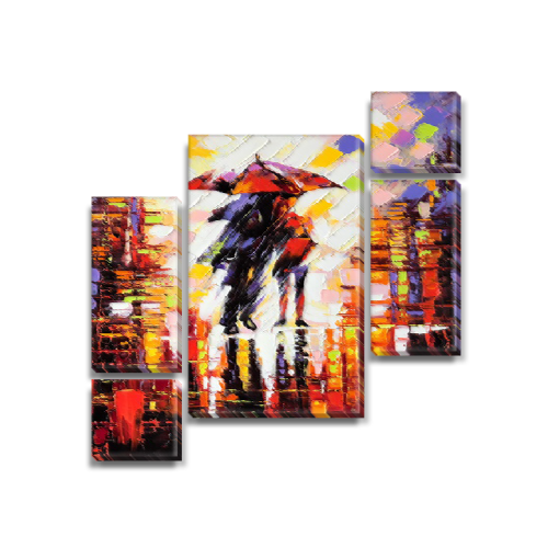 

Модульная картина Декоинт Живопись 100x110см. ПВХ ткань