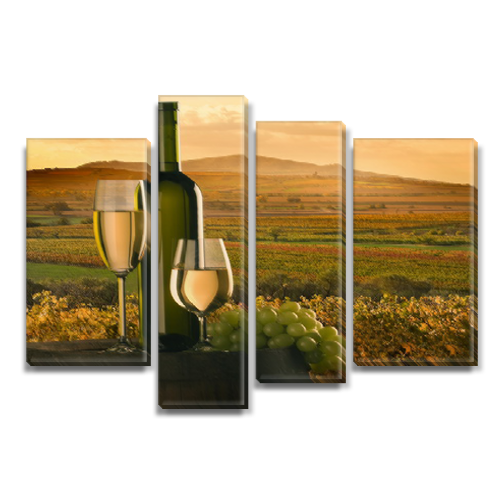 

Модульная картина Декоинт Еда, напитки 90x130см. ПВХ ткань