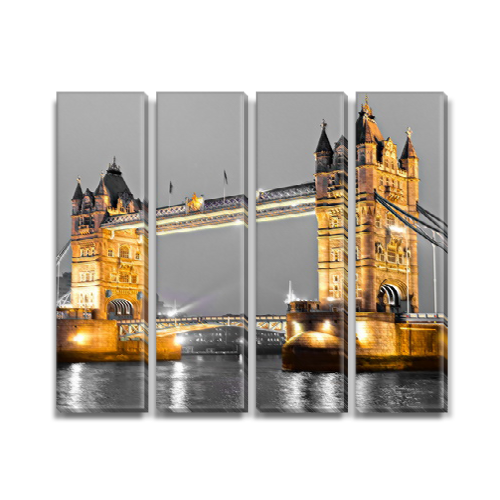 

Модульная картина Декоинт Мосты 65x80см. Холст натуральный