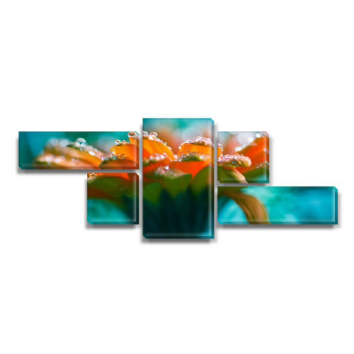 

Модульная картина Декоинт Цветы 60x160см. Холст натуральный