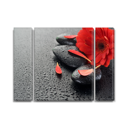 

Модульная картина Декоинт Цветы 75x100см. Холст синтетический