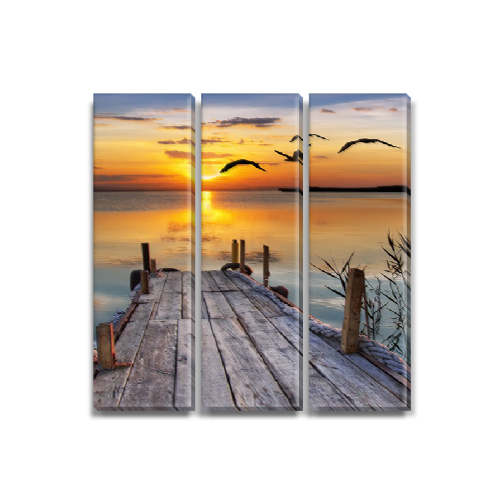 

Модульная картина Декоинт Природа 80x80см. ПВХ ткань