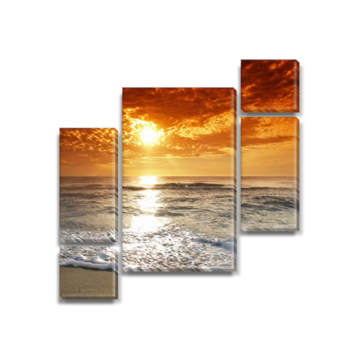 

Модульная картина Декоинт Море 100x110см. Холст синтетический