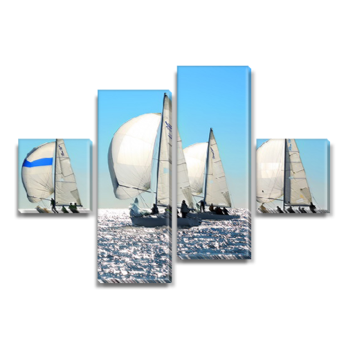 

Модульная картина Декоинт Корабли 50x80см. ПВХ ткань
