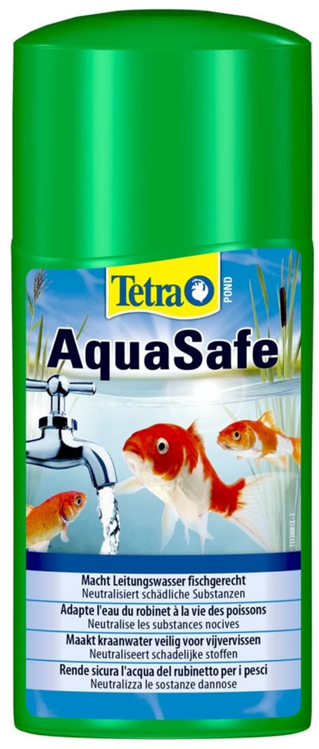 

Средство для подготовки воды Tetra Pond AquaSafe 250 мл на 5000 л (4004218737716/4004218760851)